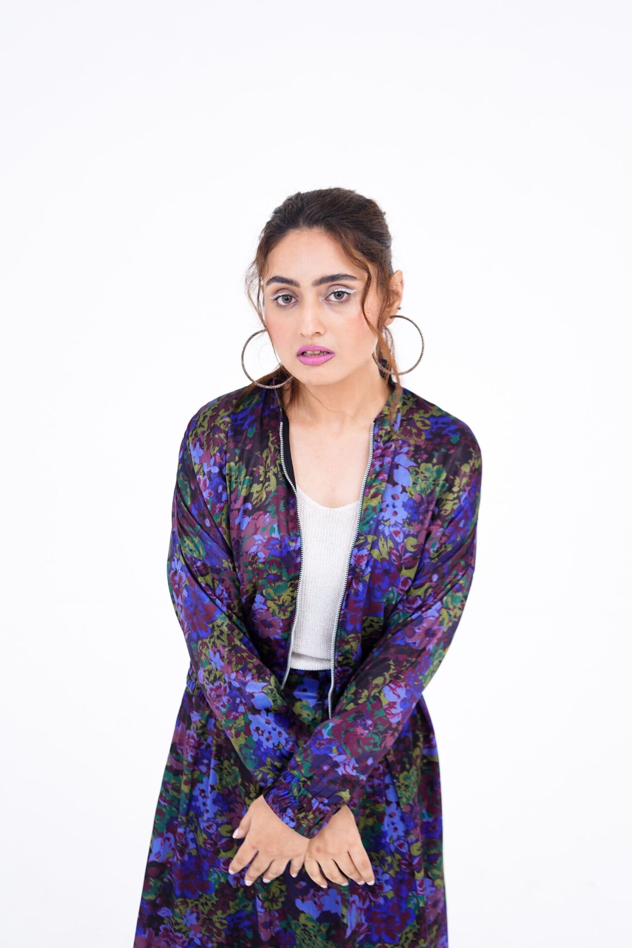 Printed Bomber Jacket - Image 2