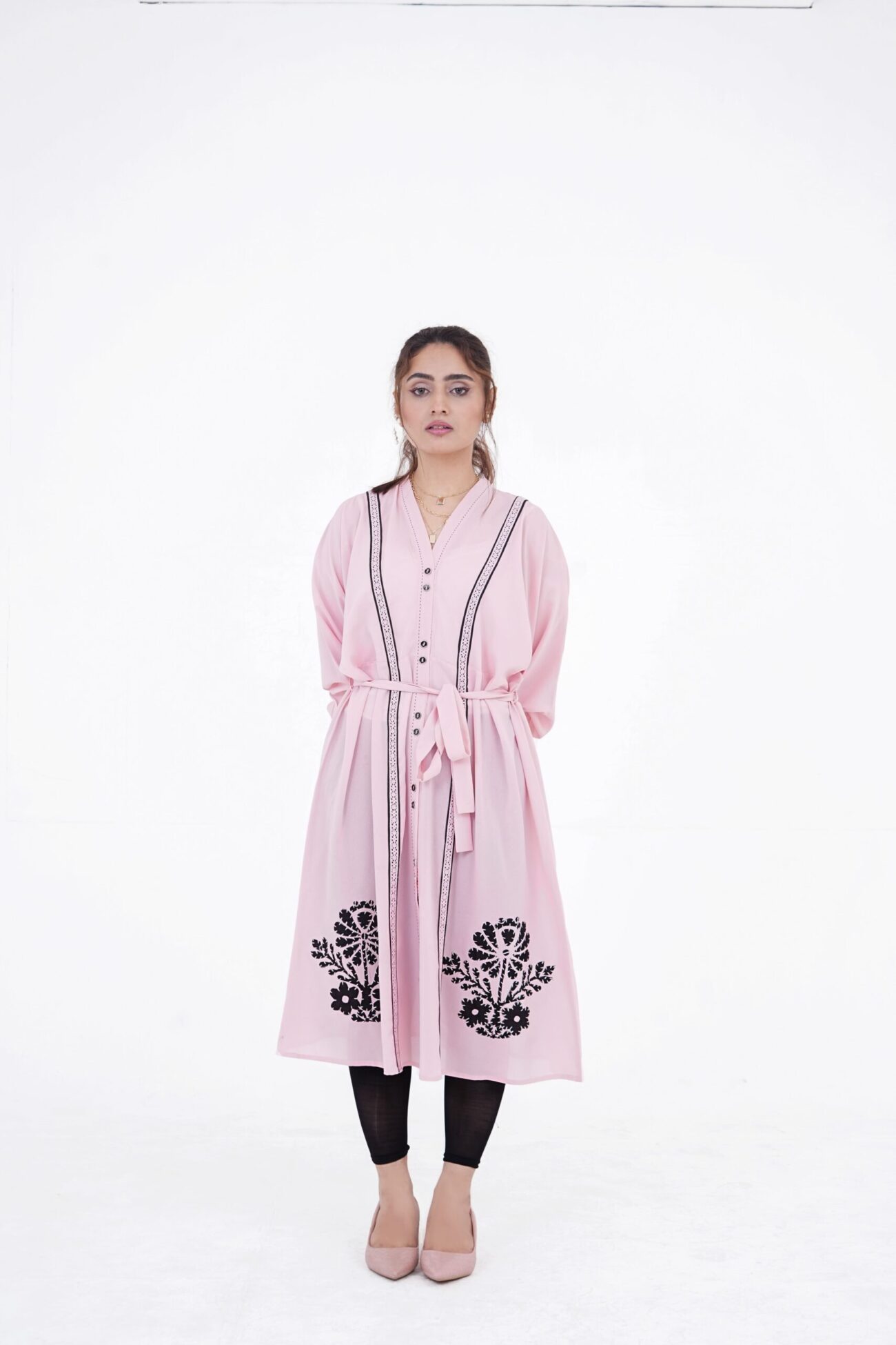 Pastel Pink Ennoble Dress