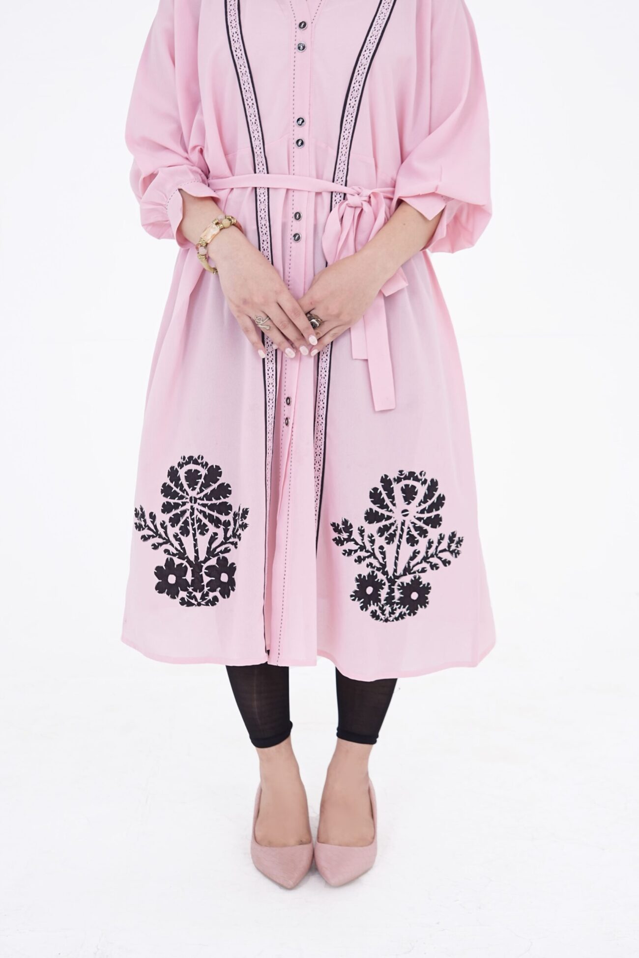 Pastel Pink Ennoble Dress - Image 4