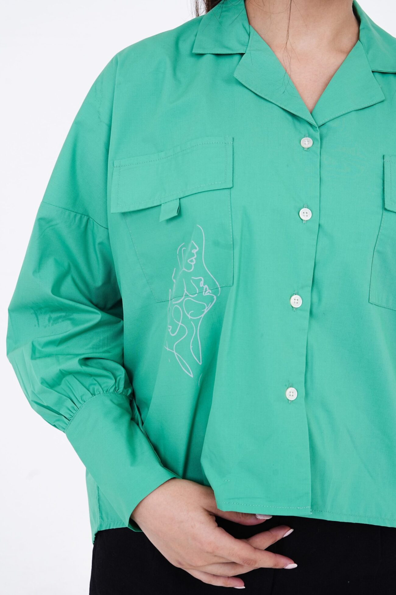 Resort collar shirt - Image 4