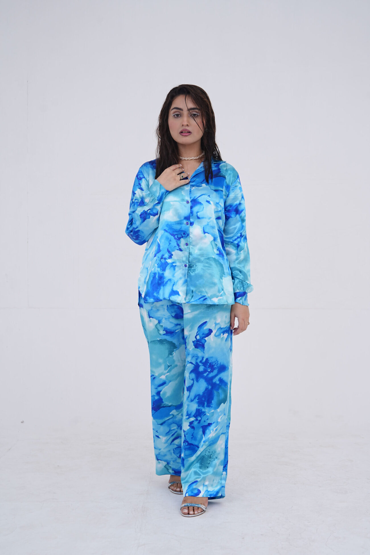 Printed Silk Trouser - Image 2